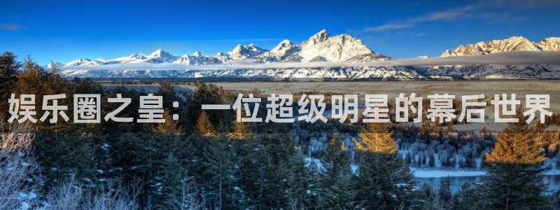 天辰娱乐注册：娱乐圈之皇：一位超级明星的幕后世界